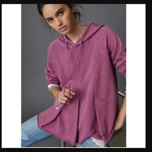 Anthropologie Pilcro Flynn Hoodie Mauve Size Small